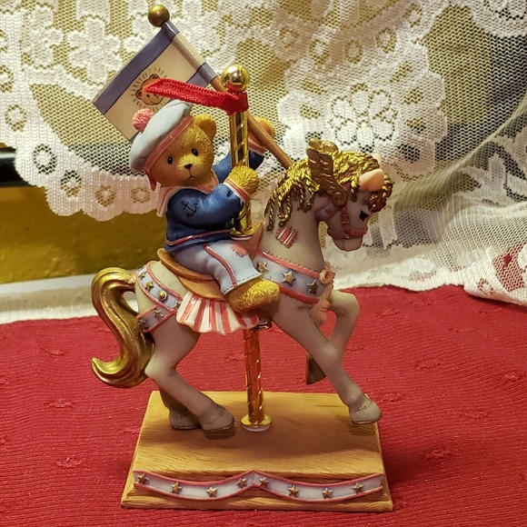 Vtg 98 Cherished Teddies Bill True Blue Friend - Picture 8 of 8